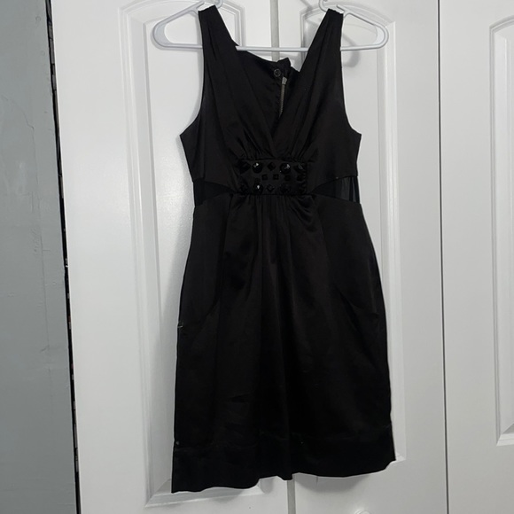 yellow bodycon mini dress Cowl Neck Sleeveless Zapaka Women Mermaid Burgundy Color:Black White Stripe model8-SA